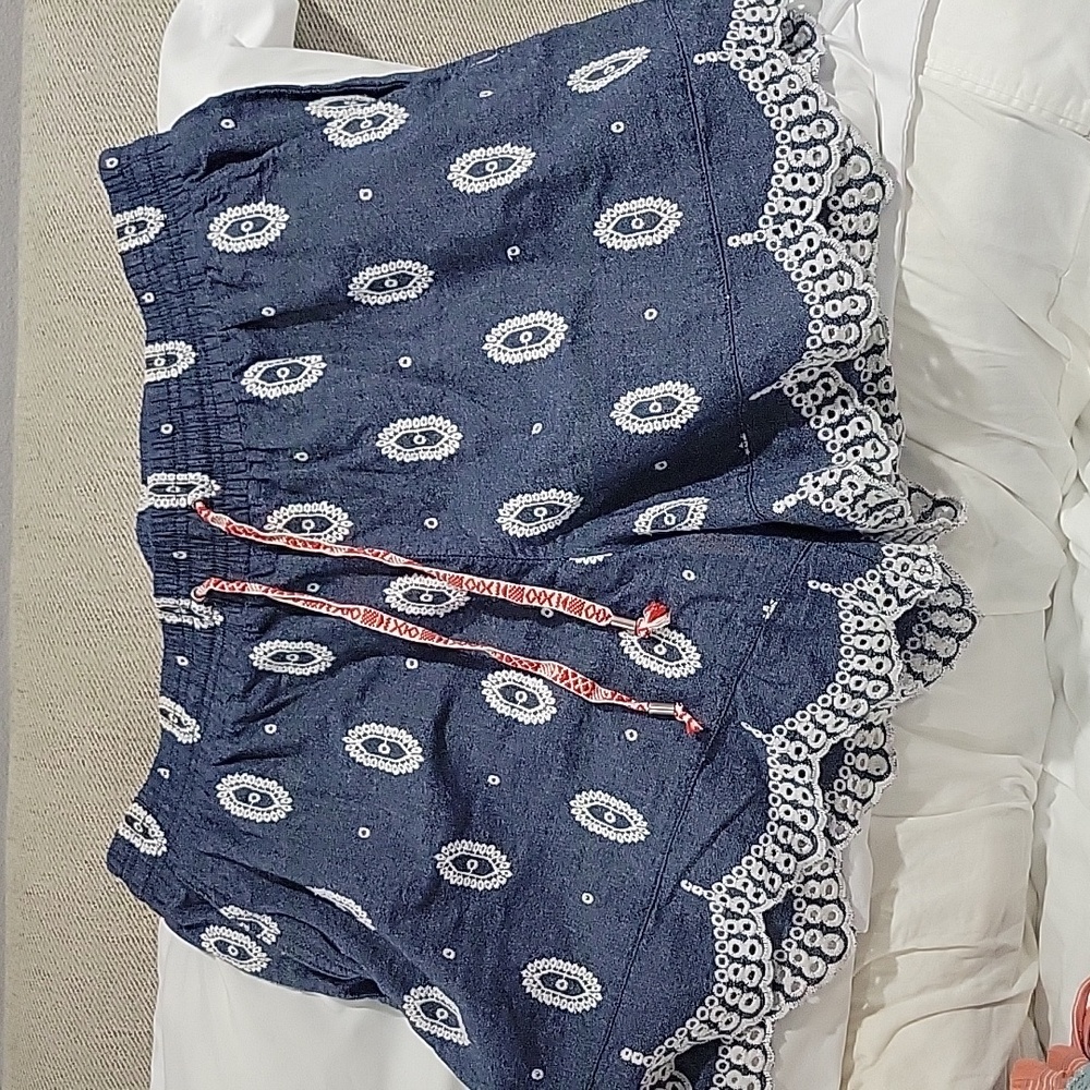 Ett:twa Patterned Shorts (Anthropologie)
